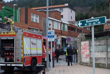 Extinguido el incendio en una empresa en Barakaldo, en el que no se ha producido heridos