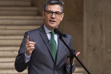 Bolaños ve "bastante avanzada" la negociación con Junts por el traspaso de inmigración