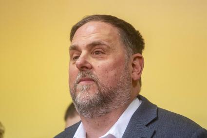 Archivo - Oriol Junqueras durante la votación de la segunda vuelta del 30 Congreso Nacional de ERC, a 14 de diciembre de 2024, en Barcelona, Catalunya (España). Unos 8.000 militantes de ERC están llamados a participar por vía telemática en las votaciones