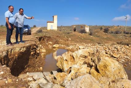 Las actuaciones extraordinarias por las tormentas elevan la inversión de la DPT en caminos rurales a más de 2 millones