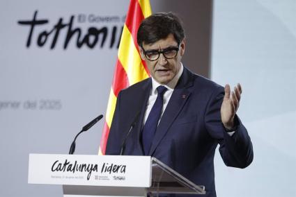 Illa ofrece una conferencia para presentar su plan de modelo económico de prosperidad compartida para Cataluña