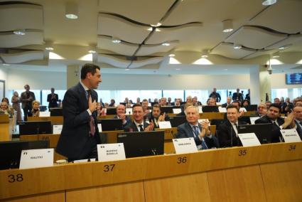 Moreno, elegido candidato del PPE a presidir el CDR: La UE debe "reforzarse" frente a "populismos y extremismos"