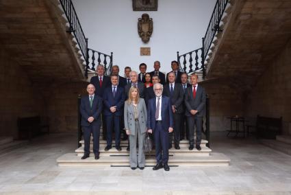 Perelló, presidenta del CGPJ, en la foto de familia de las jornadas de presidentes de tribunales superiores