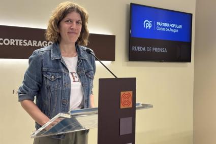 La diputada del PP Aragón Silvia Casas.