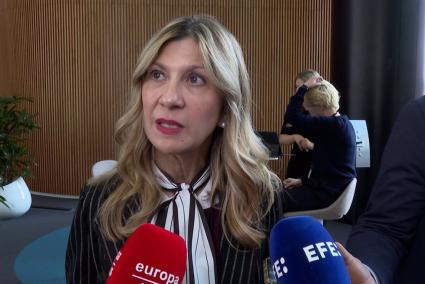 La vicepresidenta de Aragón, María del Mar Vaquero
