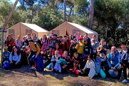 Arrancan los campamentos en La Victòria con una previsión de 27.000 pernoctaciones este año
