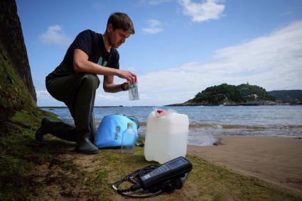 Confirman la presencia de una microalga potencialmente tóxica en la Bahía de la Concha, sin que el baño sea peligroso