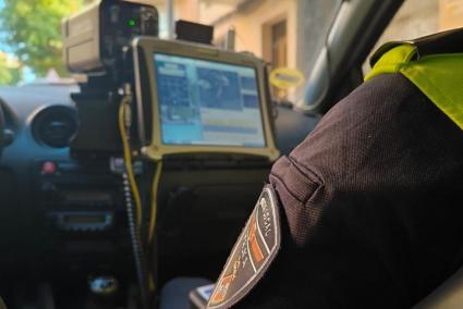 ‘Cazan’ en Can Pastilla a un motorista que circulaba a 119 km/h en una vía limitada a 50