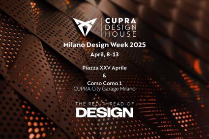 Imagen promocional de la participación de Cupra en la Milano Design Week.