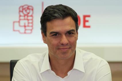 REUNIÓN DE LA EJECUTIVA FEDERAL DEL PSOE. Pedro Sánchez.