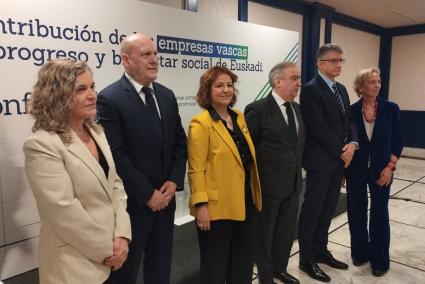 Empresas vascas generan el 70% del PIB de Euskadi y empleo y su contribución fiscal equivale al 94% del gasto social