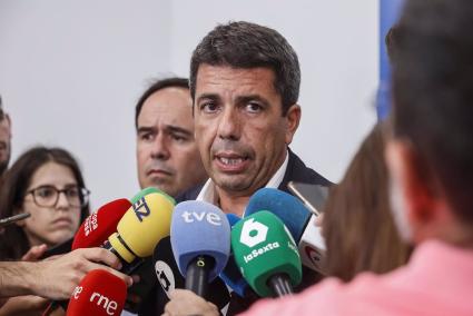 Mazón traslada "mucho respeto" ante la declaración este viernes de la exconsellera Salomé Pradas por la dana