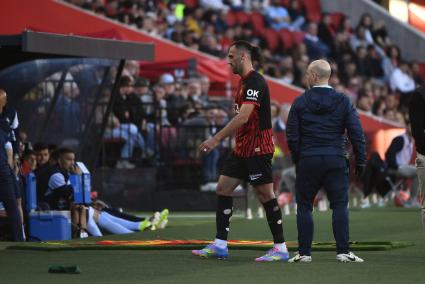 El Mallorca se rompe por los isquiotibiales