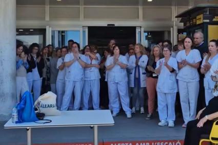El Hospital de Manacor llora el fallecimiento de Reme, auxiliar de enfermería del centro