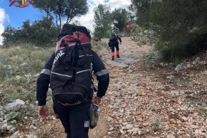 Imagen de archivo de Bombers de Palma actuando en otra zona de difícil acceso