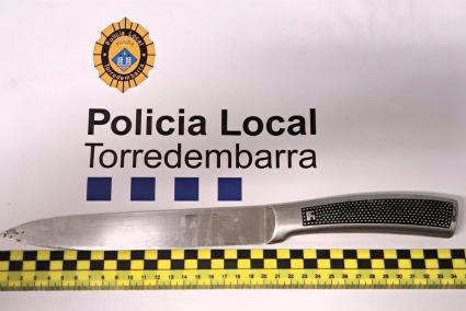 El agresor llevaba un gabinete de grandes dimensiones