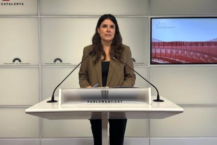 La portavoz de Junts en el Parlament, Mònica Sales