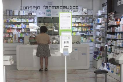 Imagen de archivo de una farmacia.