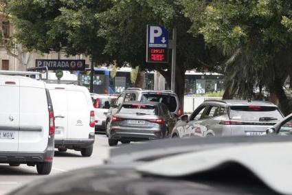 Zona de bajas emisiones de Paseo Mallorca.