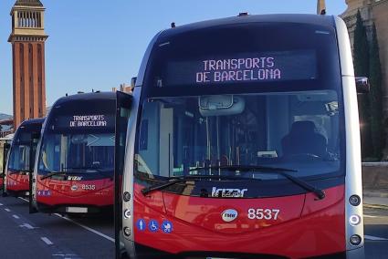 Autobuses de Irizar para Barcelona