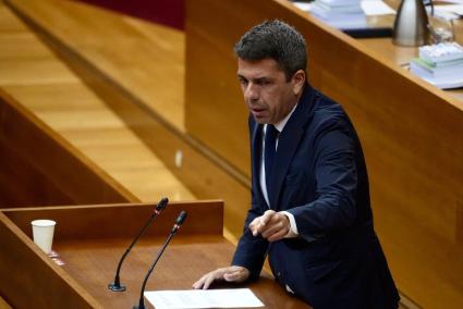 Mazón acusa al PSPV de "embarrar" con los mensajes de Argüeso y dice que su gestión "funciona" frente a la del Gobierno