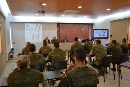 Granada.- Miembros del Ejército de Tierra se forman en el Centro de Prevención de Riesgos Laborales