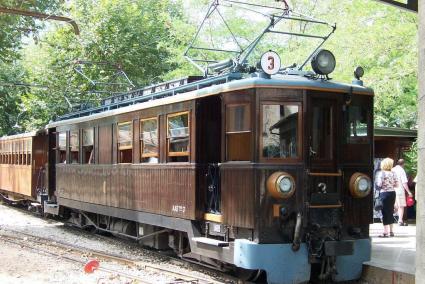 El tren de Sóller es uno de los trenes turísticos con más demanda en España