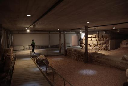 El Consell ha pedido en reiteradas ocasiones a Madrid que licite la musealización de las Salas de Arqueología del Museu de Mallo
