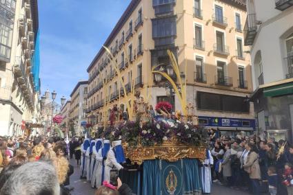 Zaragoza.- S.Santa.- Nueve cofradías salen a celebrar la entrada de Jesús en Jerusalén este Domingo de Ramos