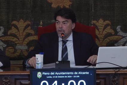 Alicante.- Barcala destaca los "mejores" datos turísticos de la ciudad y el "desbloqueo de proyectos estratégicos"