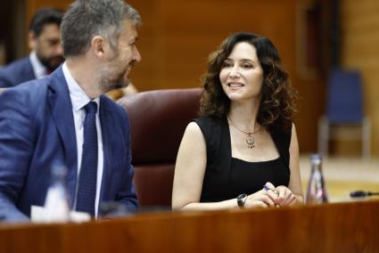 Ayuso en la Asamblea de Madrid