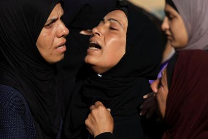 Palestinos muertos en Gaza