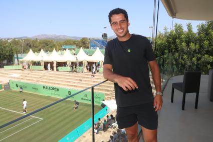 Jaume Munar: «Nadal y Alcaraz son los mejores que he visto en una pista de tenis»