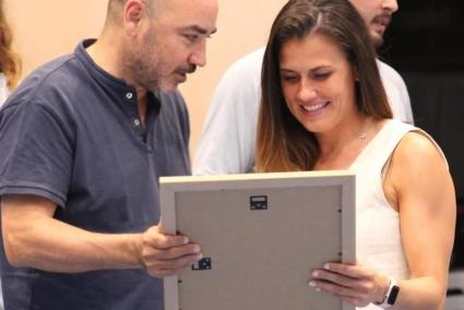 El emotivo homenaje de Sant Josep Obrer a Gaby Ocete