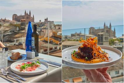 La terraza de Palma con un Solete de la Guía Repsol donde comer con vistas a la Catedral: volverás por su menú de 22 euros