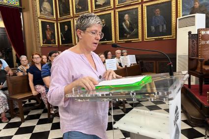 María José Jiménez, presidenta de FAPA Mallorca.