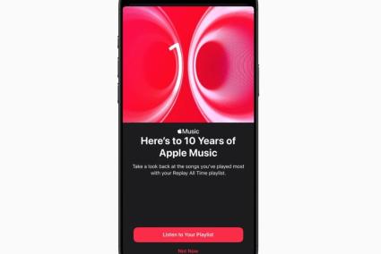 Apple Music celebra 10 años con las canciones más escuchadas en 'streaming'