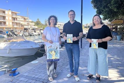 Antònia Llodrà, Miquel Oliver y Júlia Acosta.