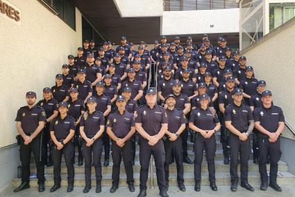 La plantilla de la Policía Nacional crece en Balears: 79 agentes nuevos
