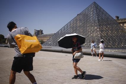 Ola de calor en Francia