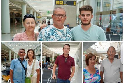 Entre la resignación y la incertidumbre: pasajeros afectados por los retrasos en Son Sant Joan cuentan su experiencia