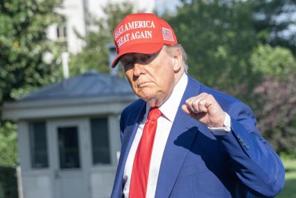 El presidente de Estados Unidos, Donald Trump.