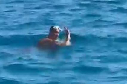 Cristiano Ronaldo, de vacaciones en Mallorca