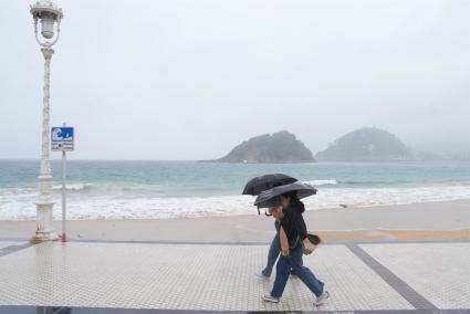 Euskadi desactiva el aviso amarillo por precipitaciones intensas para este sábado