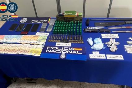 Valencia.- Sucesos.- Desarticulado un grupo criminal dedicado a la venta de estupefacientes y ocho detenidos en Sagunt