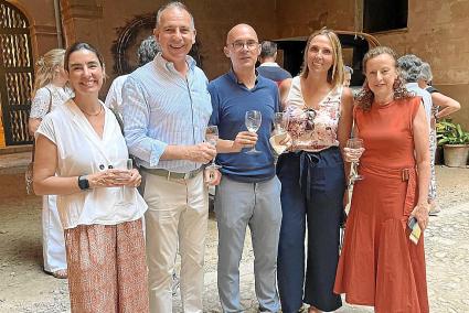 Bárbara Goizueta Enríquez de Navarra, Toni Borràs, Antonio Novo, María Ángeles Fernández y Carmen Zaforteza.