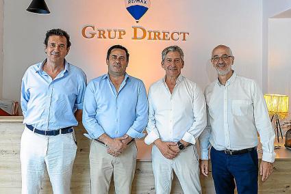 Javier Ochoa, José María López, Carlos Guidobono y José Quetglas.