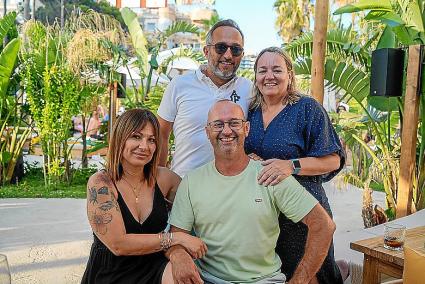 Gisela Sánchez, Príam Villalonga, Marc Oliver y Sonia Mayans.