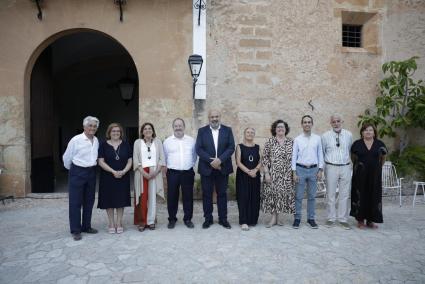 Blai Vidal, Mercedes Celeste, Remeis Fortuny, Vicenç Rotger, Jaime Martínez, Tita Rotger, Catalina Cirer y Guillermo Sánchez.