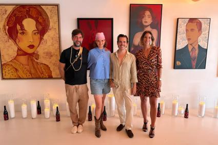 Marcos Tornadell , Pia Rodríguez, Nicolás Pacheco y Sara Arjona.